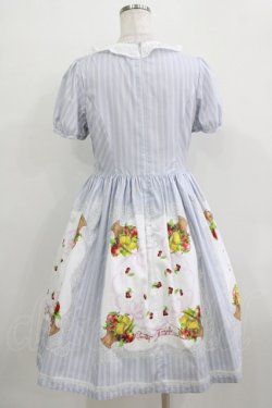 画像3: Emily Temple cute / Fruitバスケットワンピース  サックス H-25-12-24-1007-ET-OP-KB-ZH