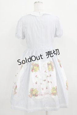 画像3: Emily Temple cute / Fruitバスケットワンピース  サックス H-25-12-24-1007-ET-OP-KB-ZT246