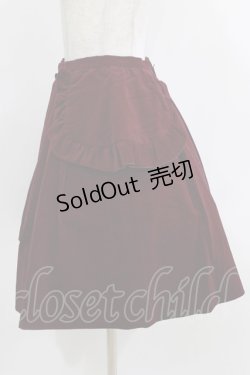 画像5: BPN / 別珍フリルジャケット＆スカート  ワイン H-25-12-24-1008-GO-JA-KB-ZH