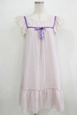 画像1: Emily Temple cute / スターフロッキーワンピース  ラベンダー H-25-12-24-1009-ET-OP-KB-ZH
