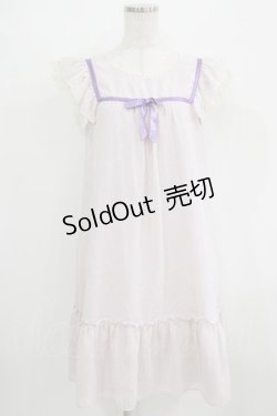 画像1: Emily Temple cute / スターフロッキーワンピース  ラベンダー H-25-12-24-1009-ET-OP-KB-ZT317