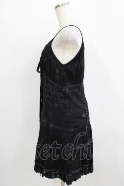 画像2: h.naoto Blood / プリントキャミワンピース  ブラック H-25-12-24-1011-HN-OP-KB-ZH