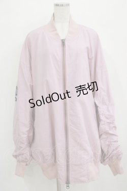 画像1: LAND by MILK BOY / LAND MA-1  ラベンダー H-25-12-24-1018-MB-JA-KB-ZH