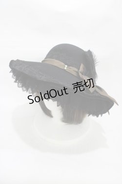 画像1: Hoshibako Works / 東方Project x HoshibakoWorks 古明地こいし 「サブタレイニアンローズ」ハット  ブラック H-25-12-24-002-LO-AC-NS-ZH