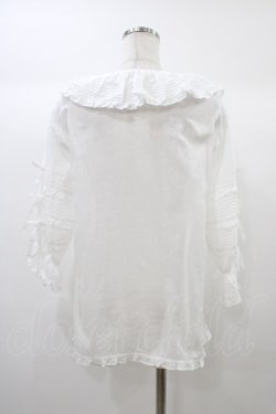 画像2: Angelic Pretty / ふわふわピンタックブラウス Free シロ H-25-12-24-019-AP-BL-NS-ZH