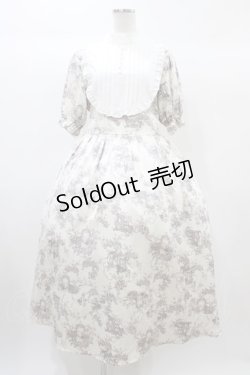 画像1: m petit by misako / AM*トワルドジュイワンピース M オフ H-25-12-24-027-LO-OP-NS-ZH