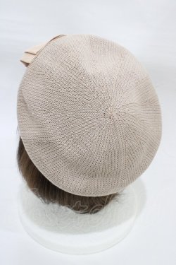 画像2: m petit by misako / AMリボンサーモベレー  ベージュ H-25-12-25-005-LO-AC-NS-ZH