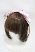 Amavel / ぱっちんリボンカチューシャ  ピンク H-25-12-25-006-CA-AC-NS-ZH