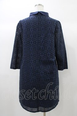 画像2: an another angelus / フラワーレースワンピース Free NAVY H-25-12-25-045-CA-OP-NS-ZH
