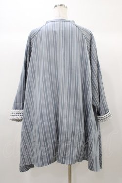 画像2: axes femme / ヨークレースイレヘムチュニ M ブルー H-25-12-25-046-AX-OP-NS-ZH