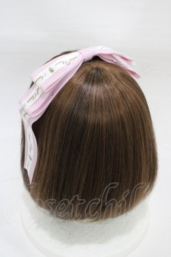 画像2: Amavel / ぱっちんリボンカチューシャ  ピンク H-25-12-25-006-CA-AC-NS-ZH