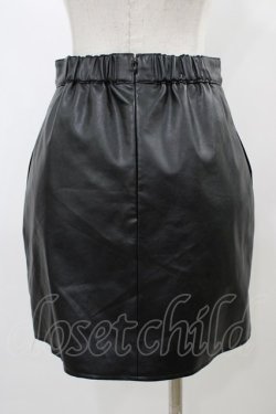 画像2: EATME / ラップライクミニスカート M ブラック H-25-12-25-051-LO-SK-NS-ZH