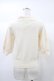 画像2: F&A / ボウタイ5分袖ニットプルオーバー Free IVORY H-25-12-25-056-LO-TO-NS-ZH (2)