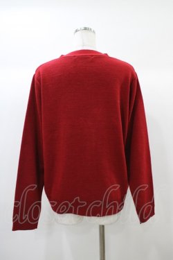 画像2: Fi.n.t / Vネックミドル丈カーディガン Free レッド H-25-12-25-058-CA-TO-NS-ZH