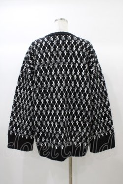 画像2: Melt the lady / ロングニット Free ブラック H-25-12-25-059-PU-TO-NS-ZH