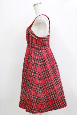 画像2: Shirley Temple / タータンジャンパースカート  ピンク H-25-12-25-1003-ET-OP-KB-ZH