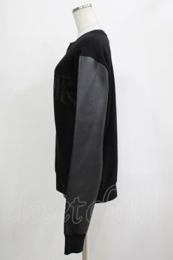 画像2: KILL STAR / レザースリーブトップス S ブラック H-25-12-25-1033-SL-TO-KB-ZH