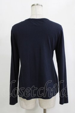 画像3: Jane Marple Dans Le Salon / 切替カットソー M ネイビー H-25-12-25-1034-JM-TO-KB-ZH