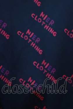 画像4: NieR Clothing / 総柄ZIPパーカー  黒×ピンク H-25-12-25-1035-PU-TO-KB-ZH