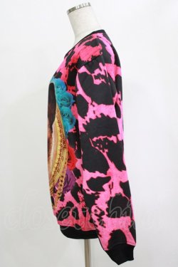 画像2: KILL STAR / プリントSWEAT S 黒 H-25-12-25-1036-SL-TO-KB-ZH