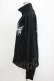 画像2: KRY CLOTHING / プリントZIPジャージ  黒 H-25-12-25-1039-EL-TO-KB-ZH (2)