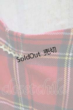 画像6: Shirley Temple / タータンジャンパースカート  ピンク H-25-12-25-1003-ET-OP-KB-ZH