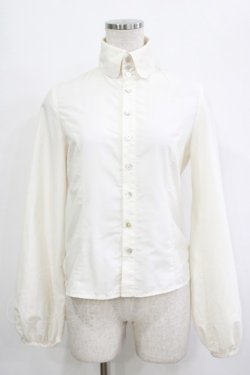 画像1: pays des fees  / Balloon shirt  アイボリー H-25-12-25-1044-PU-BL-KB-ZH
