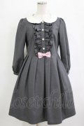 Emily Temple cute / アメリーワンピース  グレー H-25-12-25-1004-ET-OP-KB-ZH