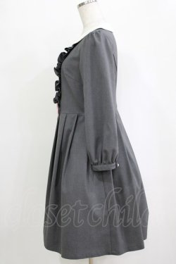画像2: Emily Temple cute / アメリーワンピース  グレー H-25-12-25-1004-ET-OP-KB-ZH