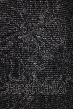 画像4: Ozz Croce / プリントドルマンニット  グレー H-25-12-25-1047-OO-TO-KB-ZH