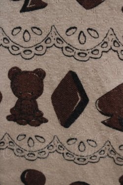 画像4: Emily Temple cute / チョコプリントカットソー  チャ H-25-12-25-1048-ET-TO-KB-ZH