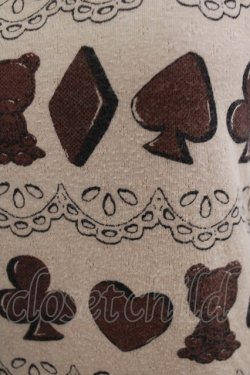 画像5: Emily Temple cute / チョコプリントカットソー  チャ H-25-12-25-1048-ET-TO-KB-ZH