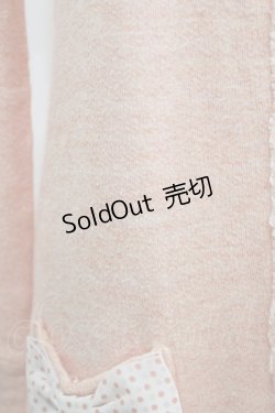 画像5: Emily Temple cute / ドットリボンロングカーディガン  コーラル H-25-12-25-1053-ET-TO-KB-ZH