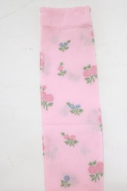 画像3: Jane Marple / Ranunculus over-knee  ピンク H-25-12-25-1059-JM-ZA-KB-ZH