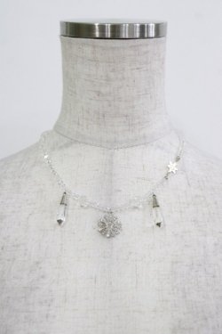 画像2: MILK / SNOW FRIENDSネックレス  クリスタル×シルバー H-25-12-25-1060-ML-AC-KB-ZH