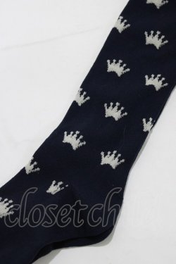 画像2: Emily Temple cute / クラウンジャガードニーソックス  ネイビー H-25-12-25-1061-ET-ZA-KB-ZH