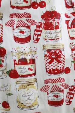 画像4: Shirley Temple / ジャム瓶プリントスカート  ホワイト H-25-12-25-1005-ET-SK-KB-ZH