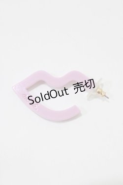 画像1: MILK / Lipピアス  ピンク H-25-12-25-1068-ML-AC-KB-ZH