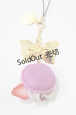 画像2: Q-pot. / ベリーストロベリーマカロンリボンストラップ   H-25-12-25-1072-QP-ZA-KB-ZH