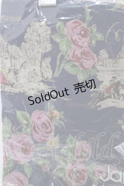 画像2: Jane Marple Dans Le Salon / Val de Loire scarf  ネイビー H-25-12-25-1073-JM-ZA-KB-ZH