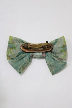 画像3: Michal Negrin / リボンバレッタ  グリーン H-25-12-25-1074-LO-AC-KB-ZH