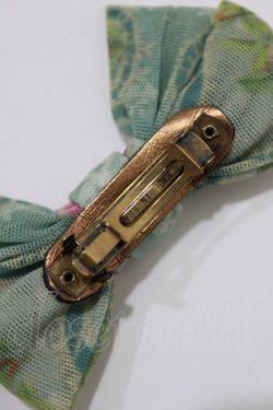 画像4: Michal Negrin / リボンバレッタ  グリーン H-25-12-25-1074-LO-AC-KB-ZH