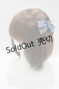 Jane Marple / リボンヘアコサージュ  ブルー H-25-12-25-1075-JM-AC-KB-ZH