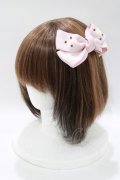 Emily Temple cute / ホイップリボンバレッタ  ピンク H-25-12-25-1080-ET-AC-KB-ZH