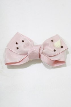 画像2: Emily Temple cute / ホイップリボンバレッタ  ピンク H-25-12-25-1080-ET-AC-KB-ZH