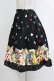 画像2: Emily Temple cute / トランププリントスカート  ブラック H-25-12-25-1007-ET-SK-KB-ZH (2)