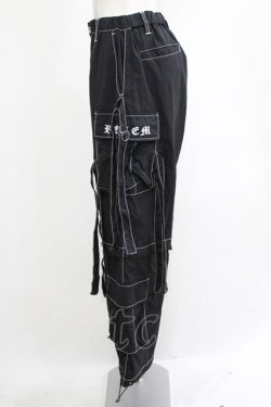 画像2: REFLEM / セパレートワイドアジャスターパンツ Free ブラック H-25-12-25-1013-PU-PA-KB-ZH