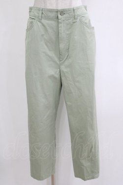 画像1: Jane Marple / Vintage Burberry Tapered Pants  ミント H-25-12-25-1014-JM-PA-KB-ZH