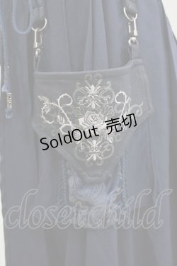 画像5: Ozz oneste / 薔薇刺繍ホルターオーバービスチェ  ネイビー H-25-12-25-1015-OO-TO-KB-ZH