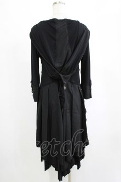 画像3: Ozz oneste / 薔薇刺繍シアーオーバーカーデ  ブラック H-25-12-25-1016-OO-TO-KB-ZH